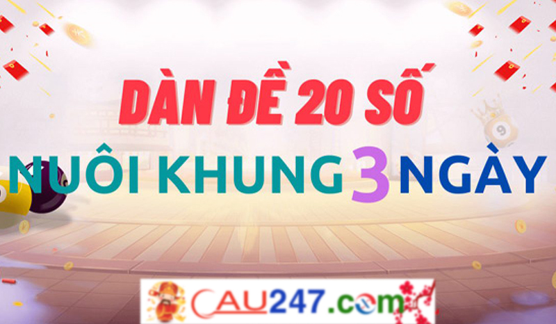 dan de 20 so khung 3 ngay