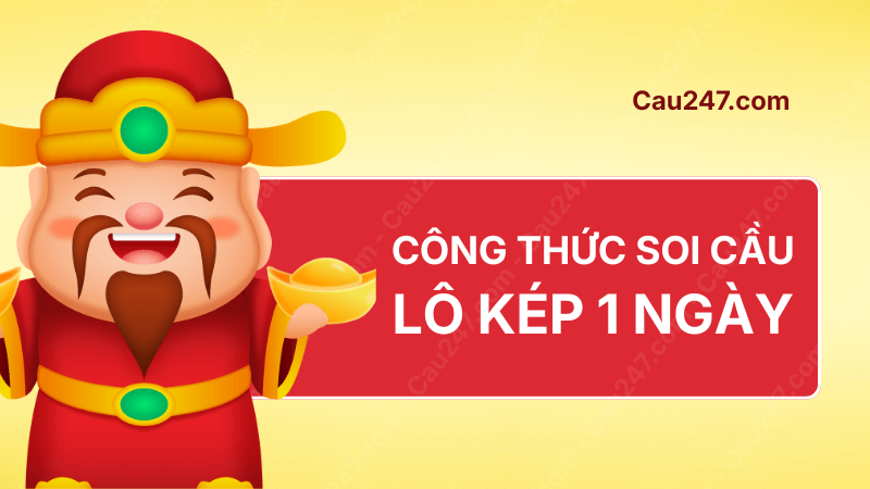 Công thức soi cầu lô kép khung 1 ngày