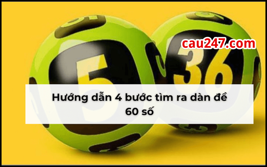 dàn đề 60 số