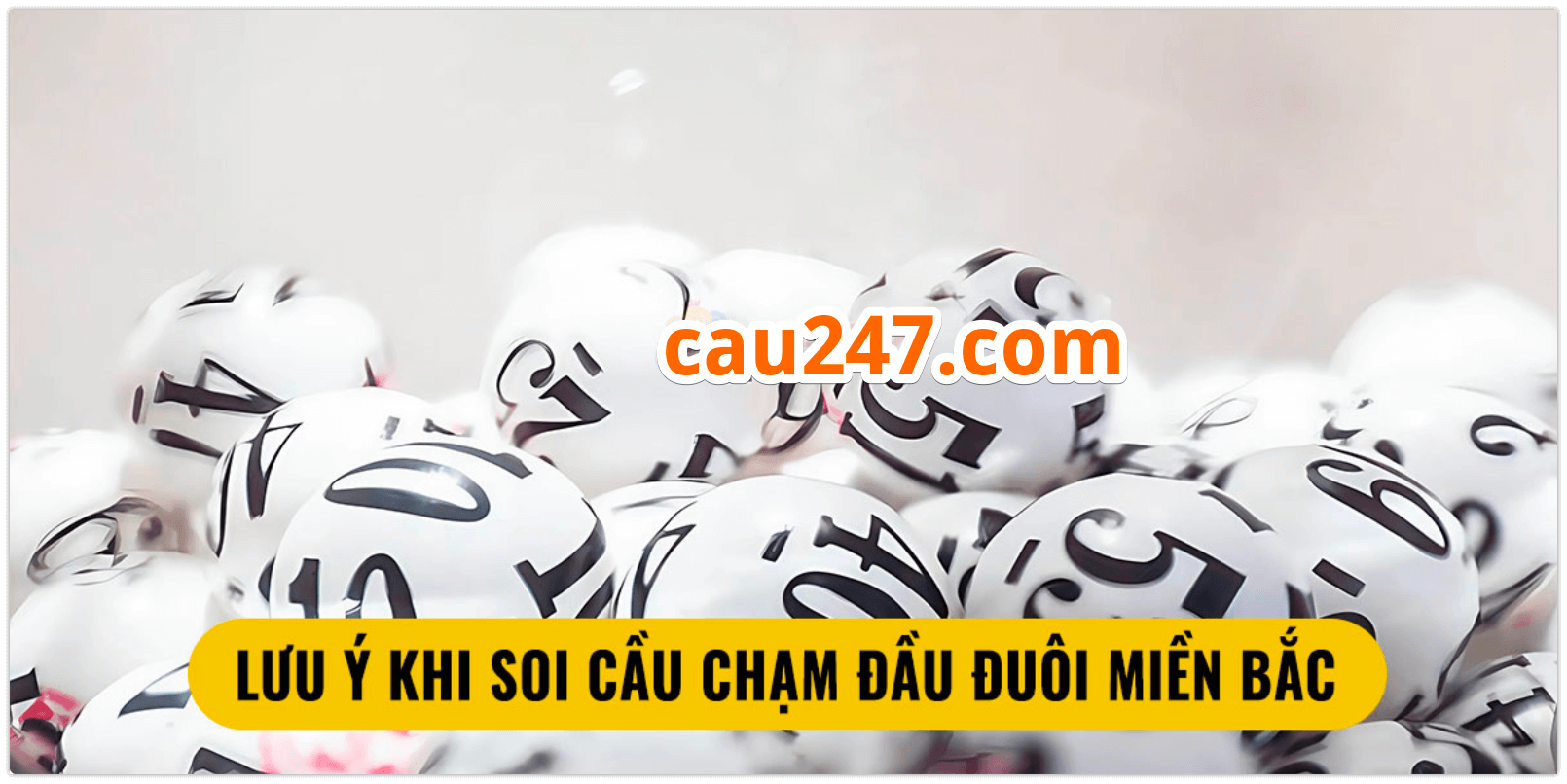 Lưu ý soi cầu chạm đặc biệt
