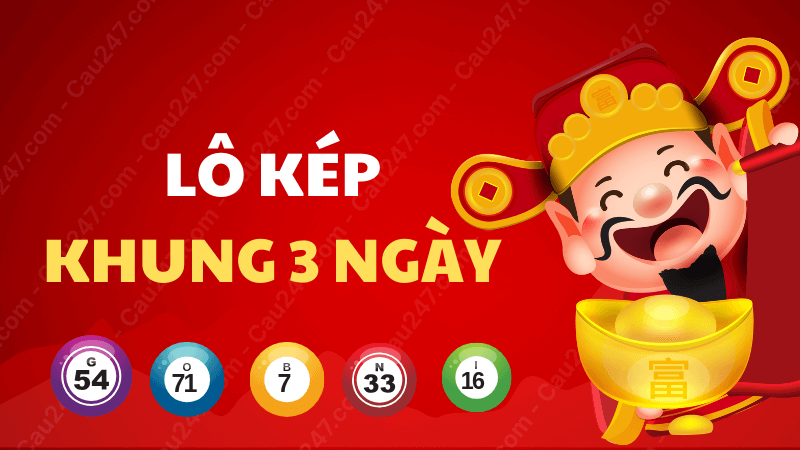 lô kép khung 3 ngày
