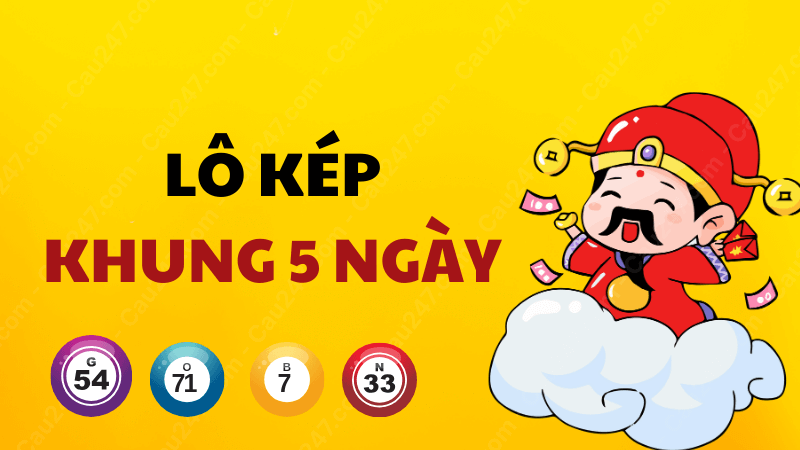 lô kép khung 5 ngày