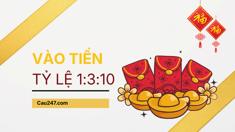 vào tiền 1:3:10