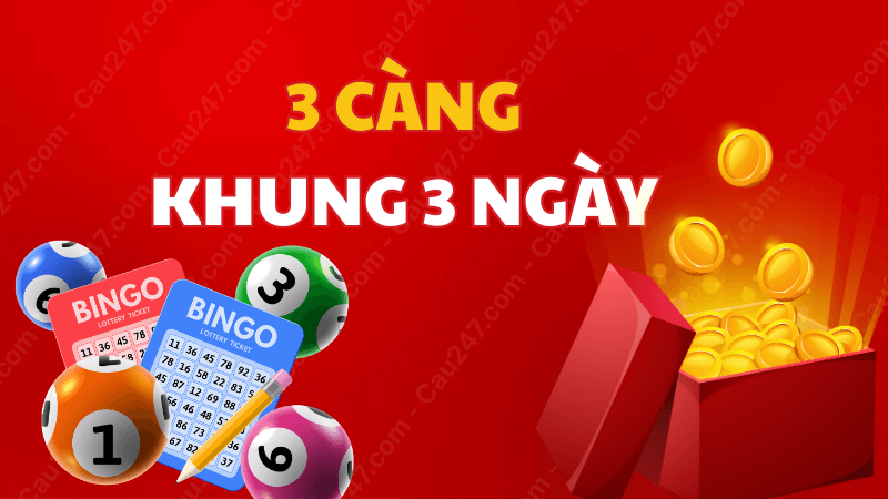 3 càng khung 3 ngày